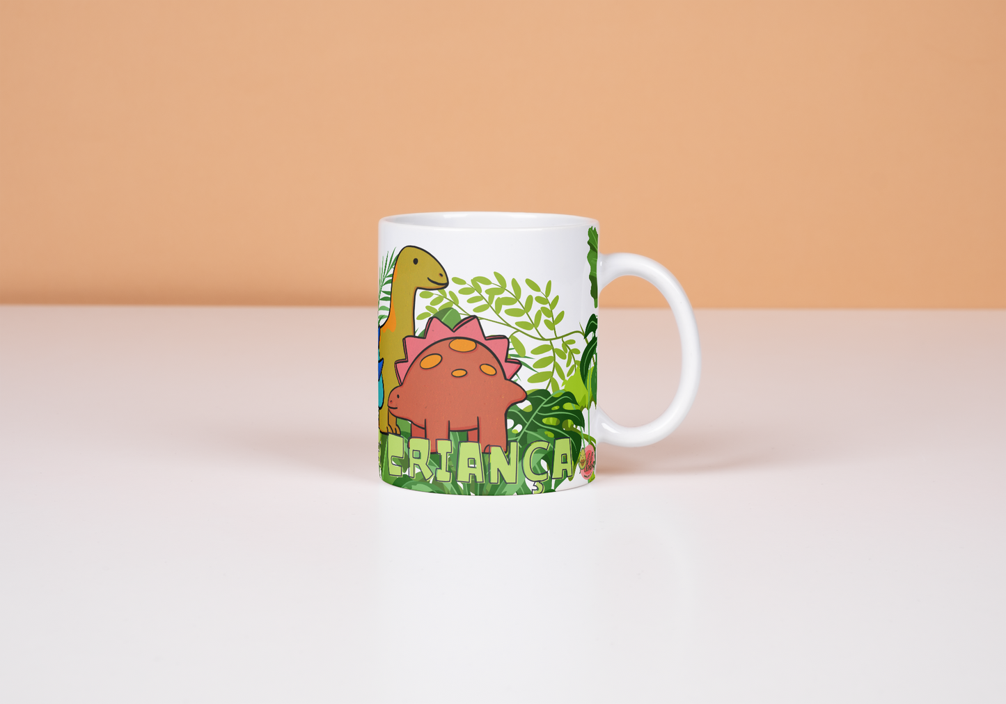 Caneca de dinossauros