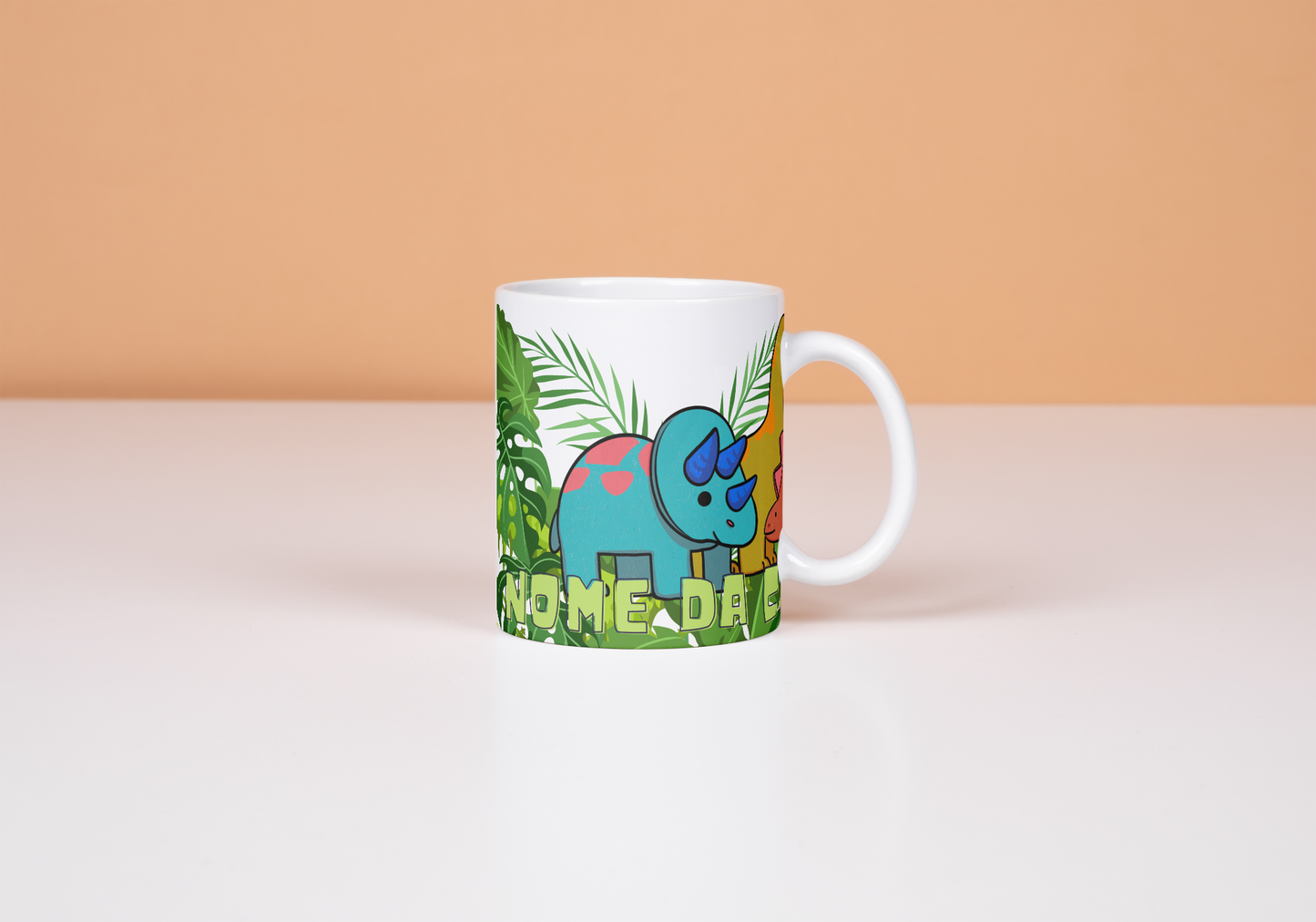 Caneca de dinossauros